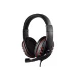 Casque gaming GM002 - Noir & Rouge