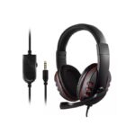 Casque gaming GM002 - Noir & Rouge