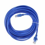 CABLE RÉSEAU RJ45 CAT5 10M - BLEU 1 CÂBLE RÉSEAU RJ45