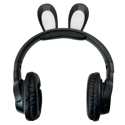 Casque Bluetooth BUNNY EAR KT-56 - Noir