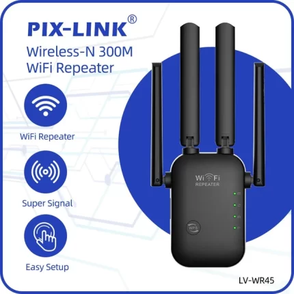 Repeteur WIFI 300MB WR43/WR45 - NOIR