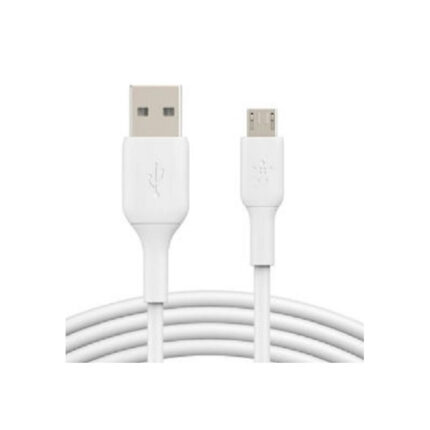 CABLE CHARGEUR MICRO USB TLINE / 3.1A / 1M / BLANC (Copie)