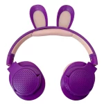 Casque Bluetooth BUNNY EAR KT-56 - Violet & Rose