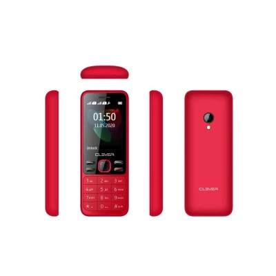 Téléphone portable Clever C24 - Rouge