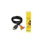 Cable PS2 Vers RCA AV - Noir