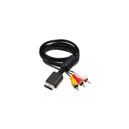 Cable PS2 Vers RCA AV - Noir