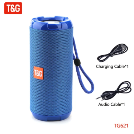 Haut Parleur Portable Bluetooth TG621 Bleu
