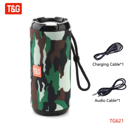 Haut Parleur Portable Bluetooth TG621 Camouflage