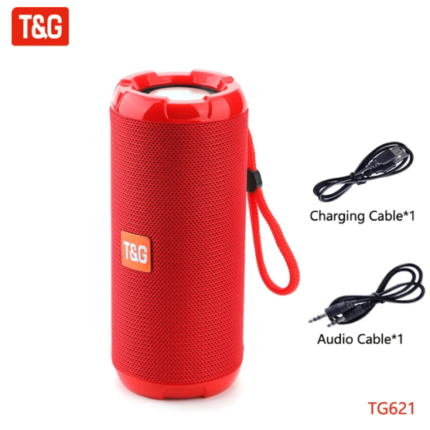 Haut Parleur Portable Bluetooth TG621 Rouge