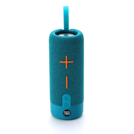 Haut-parleur filaire Bluetooth portable T&G Tg619 - Peacock Bleu