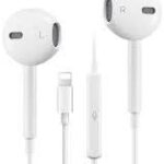 Ecouteur pour iphone avec micro - Blanc