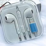 Ecouteur pour iphone avec micro - Blanc
