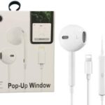 Ecouteur pour iphone avec micro - Blanc