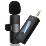 MINI MICROPHONE SANS FIL K35 NOIR 1 MINI MICROPHONE SANS FIL K35 NOIR