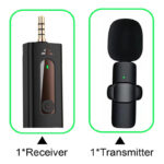 MINI MICROPHONE SANS FIL K35 NOIR 4 MINI MICROPHONE SANS FIL K35 NOIR