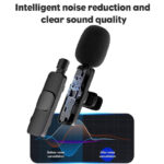 MINI MICROPHONE SANS FIL K35 NOIR 6 MINI MICROPHONE SANS FIL K35 NOIR