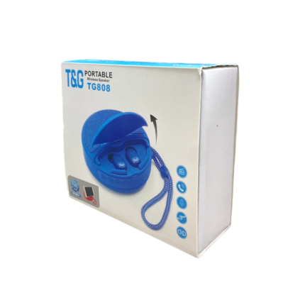 HAUT PARLEUR BLUETOOTH AVEC ECOUTEUR SANS FIL 2EN1 TG808