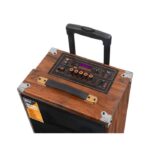 Haut Parleur Sans Fil BAAB BQ12 Avec Microphone - Bois
