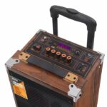 Haut Parleur Sans Fil BAAB BQ8 Avec Microphone - Bois 3 Haut Parleur Sans Fil BAAB BQ8 Avec Microphone - Bois