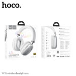 CASQUE BLUETOOTH SANS FIL HOCO W35 / SILVER