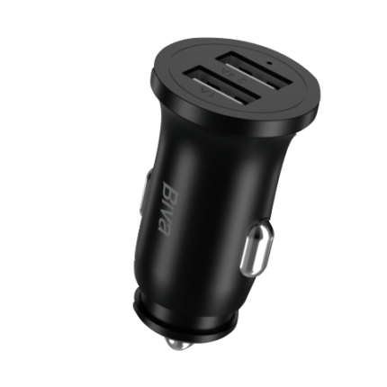 Chargeur Voiture 2.1A BIVA CC-05 / Double USB