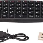 Télécommande Bluetooth Air Mouse Avec Clavier NOIR