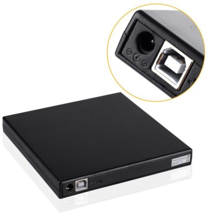 Graveur DVD externe RW USB 2.0 Noir