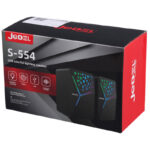 Haut Parleur Gaming JEDEL S-554 6W / Noir 2 Haut Parleur Gaming JEDEL S-554 6W / Noir