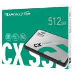 DISQUE SSD INTERNE TEAMGROUP CX2 512 GO 2.5" SATA III 2 DISQUE SSD INTERNE TEAMGROUP CX2 512 GO 2.5" SATA III