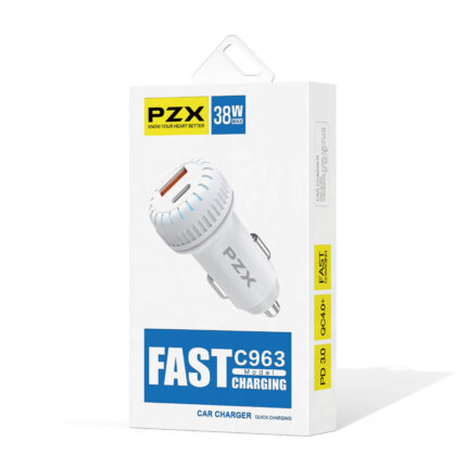 Chargeur voiture PZX 38W max c963