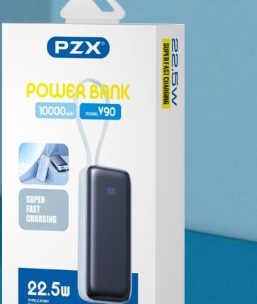 Power Bank 10000 mAh 22.5W PZX V90