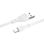 Câble chargeur Type-C PZX S06 3A Blanc 3 Câble chargeur Type-C PZX S06 3A Blanc