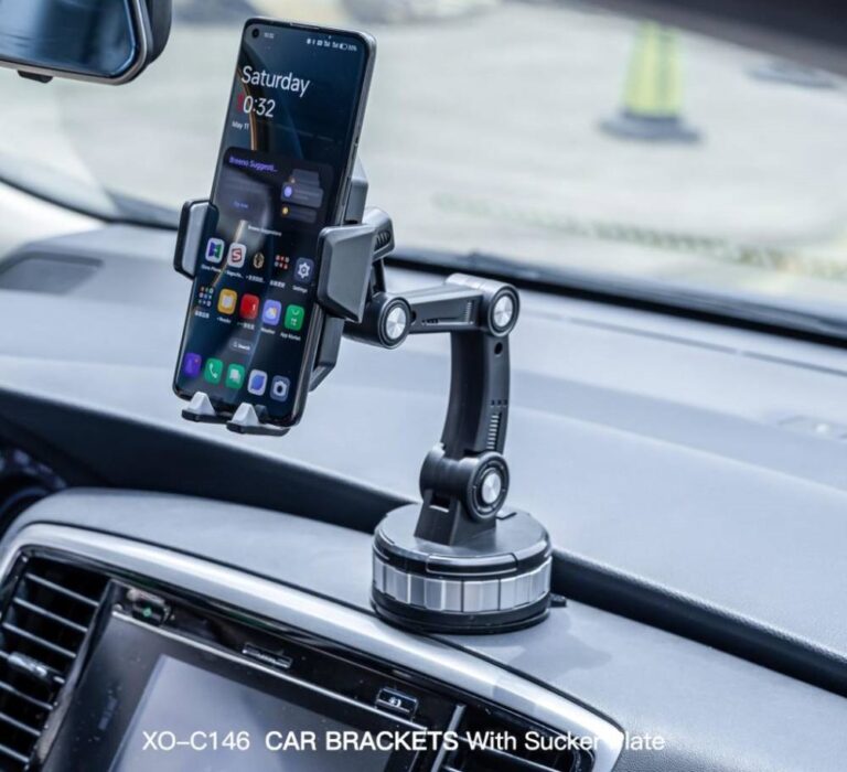Support Téléphone Voiture XO C146 Ventouse & Rotation 360° — free download