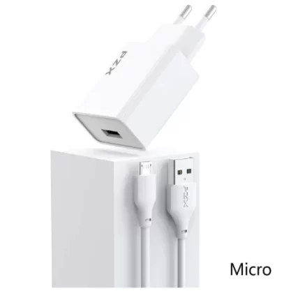 Chargeur fast Charge USB Micro 3.1A 1m | PZX C882E