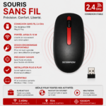 SOURIS SANS FIL SCORPION SM009