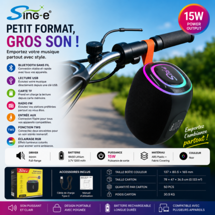 Vente en Ligne smartphone Tunisie, PC portable, ordinateur de bureau - OmegaNet 59 haut-parleur SinG-e P9