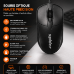 souris filaire Spider X2