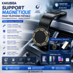 Support magnétique pour téléphone portable KAKUSIGA
