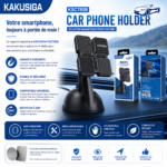 Support Téléphone Voiture KAKUSIGA KSC780B 2