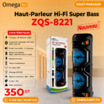 Haut Parleur HI-FI SUPER BASS ZQS8221