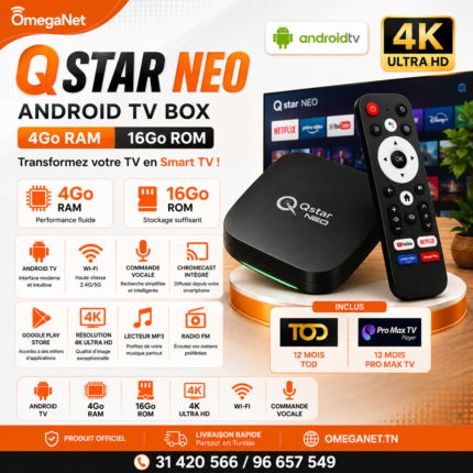 Page d’accueil 14 Android QSTAR NEO