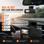 XO-XJ07 Caméra Embarquée Full HD 1080P – Dash Cam Voiture avec Écran 2" & Vision Nocturne