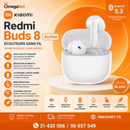 Page d’accueil 16 Écouteurs Sans Fil XIAOMI Redmi Buds 8 Active