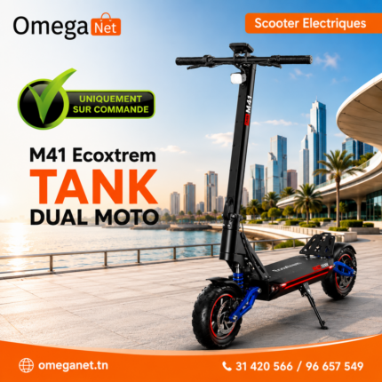 trottinette électrique Ecoxtrem M41 Tank Dual Moto