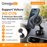 Support Voiture XO C176 A Ventouse Manuelle 2 Support Voiture XO C176