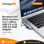 Borofone FH1 Multi-function 4 in 1 HUB Adapter 1 Borofone FH1