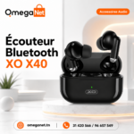 écouteurs Bluetooth sans fil XO X40 NOIR 1 Écouteurs Bluetooth