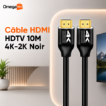 Câble HDMI HDTV 10M 4K-2K Noir 1 Câble HDMI HDTV 10M
