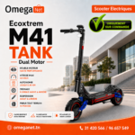 trottinette électrique Ecoxtrem M41 Tank Dual Moto 2 trottinette électrique Ecoxtrem M41 Tank Dual Moto
