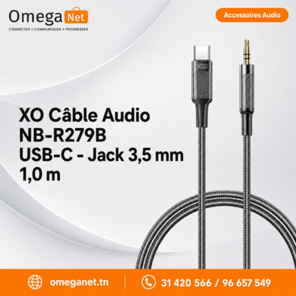 XO cable audio USB-C - jack